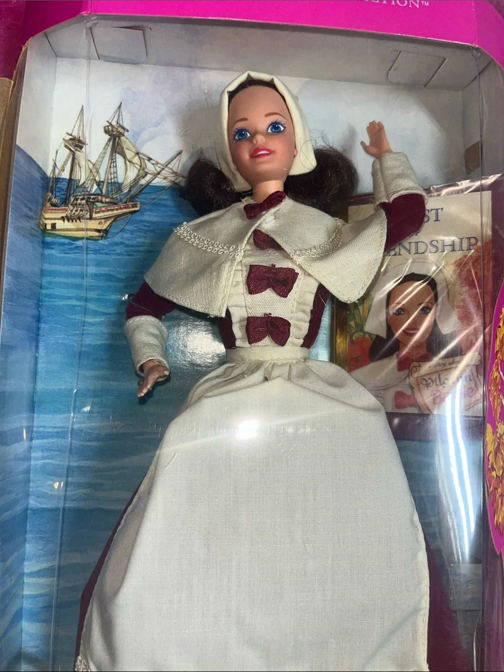 1994 Pilgrim Barbie Doll (Special Edition from the American Stories Collection)